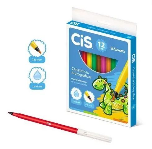 CANETA HIDROGRAFICA C/12 CIS